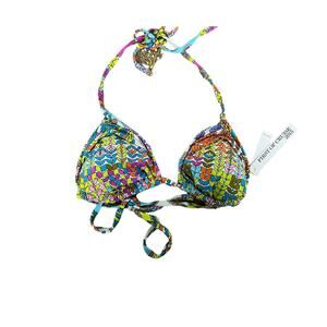 NWT Trina Turk coral reef bikini top size 2